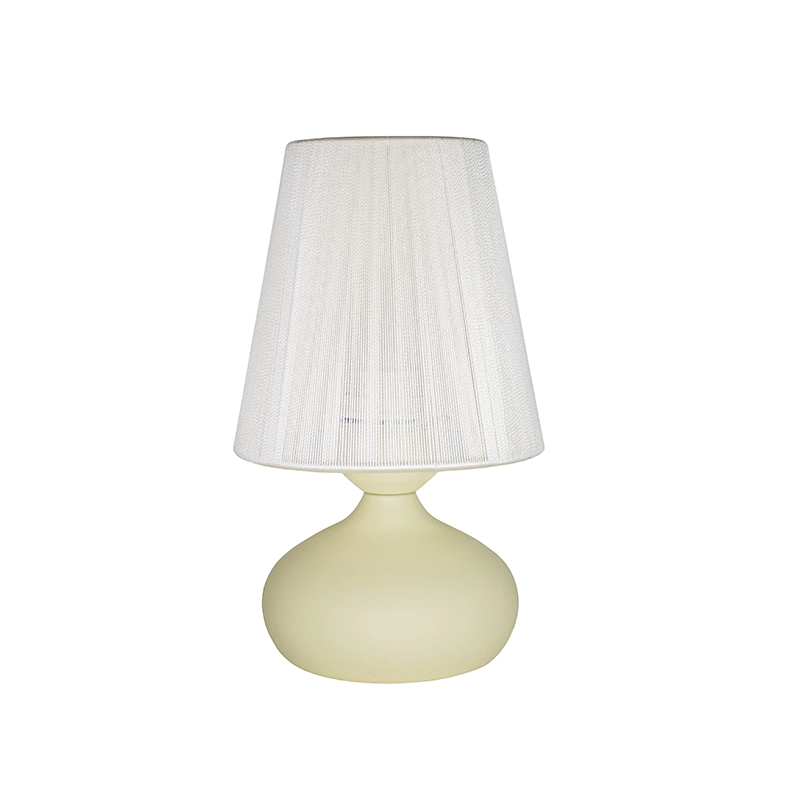 آباژور رومیزی مدل شید نخی کوچک