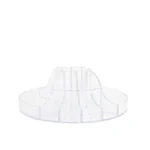 استند لوازم آرایشی مدل رویه گرد بلند گردان