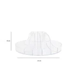 استند لوازم آرایشی مدل رویه گرد بلند گردان