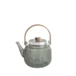 قوری پیرکس در چوبی دودی کد 216