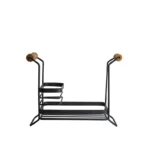 استند جامایع و اسکاچ فلزی مدل دسته چوبی