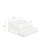 نظم دهنده رومیزی شفاف ۳ پله لیمون