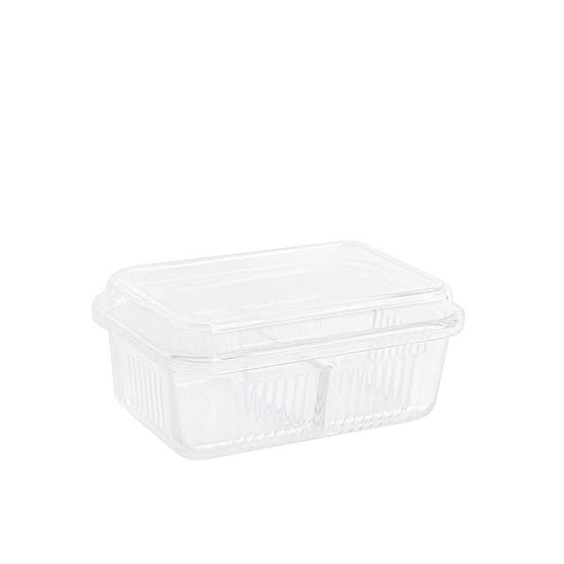 کره خوری لیمون شیشه ای 2خانه شیاردار