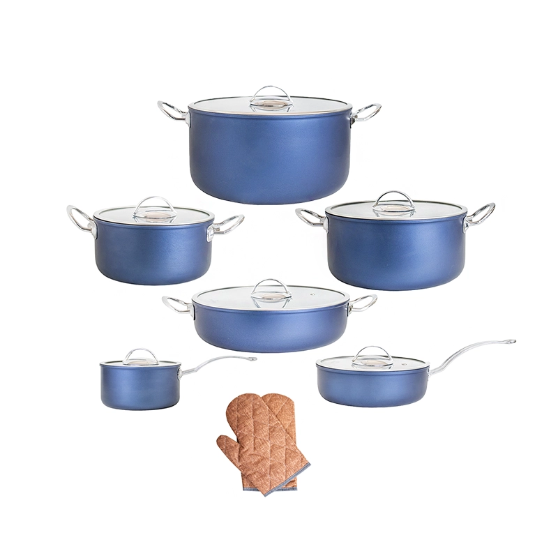 سرویس قابلمه ۱۲ پارچه ناسیکو سیلور