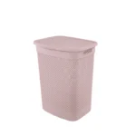 سبد رخت دربدار بلند طرح بافت