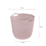 سبد رخت لیمون بافت گرد