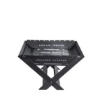 منقل تاشو سفری (رحلی) مشکی به همراه کیسه حمل مدل 001