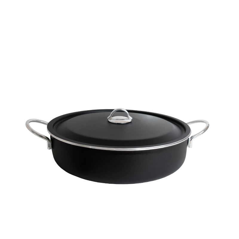 تابه گرانیتی جلامبین سایز ۳۸ دودسته